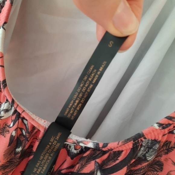 Vix Paula Hermanny Floral One Piece Swimsuit S - Picture 7 of 9